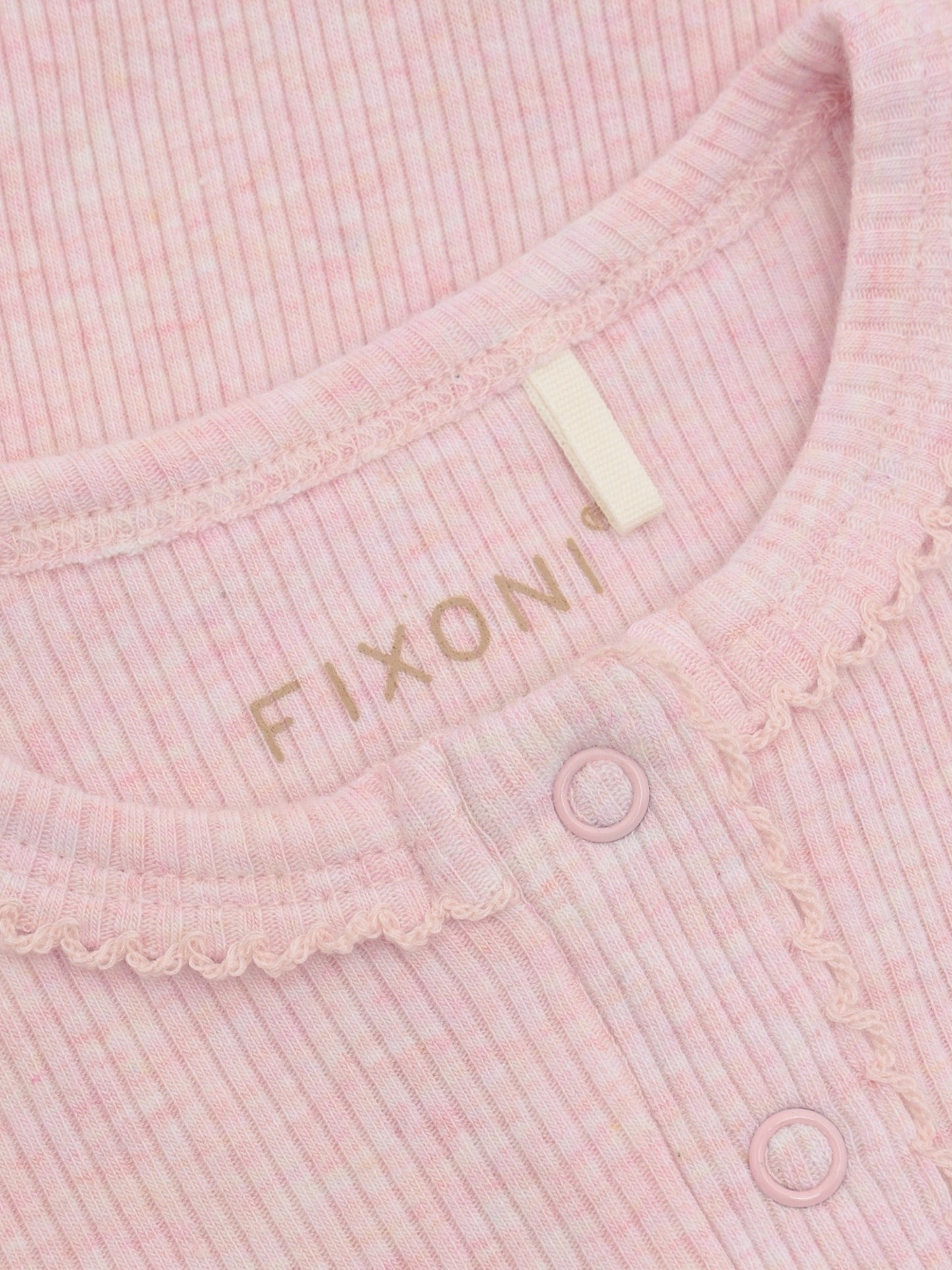 Boxpakje - Modal/Katoen - Roze/Bleached Mauve Melange - Fixoni