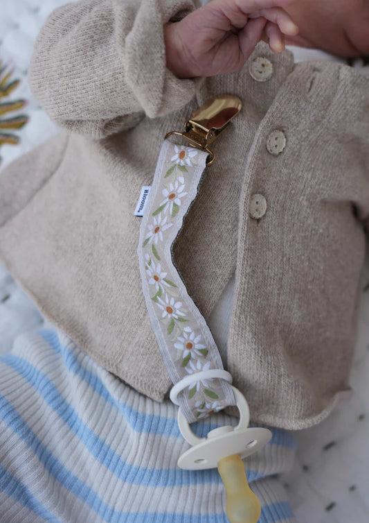 Pacifier Clip Nice - Handmade - Baby Bloom Clips