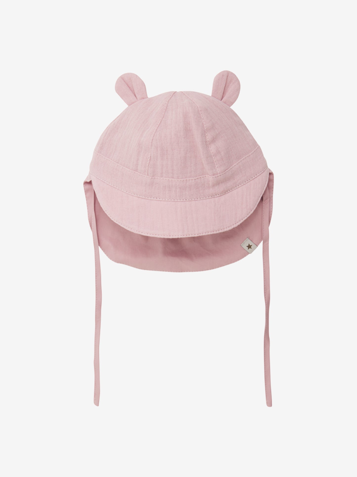 Baby sun hat with ears - Cotton muslin - HutteliHut