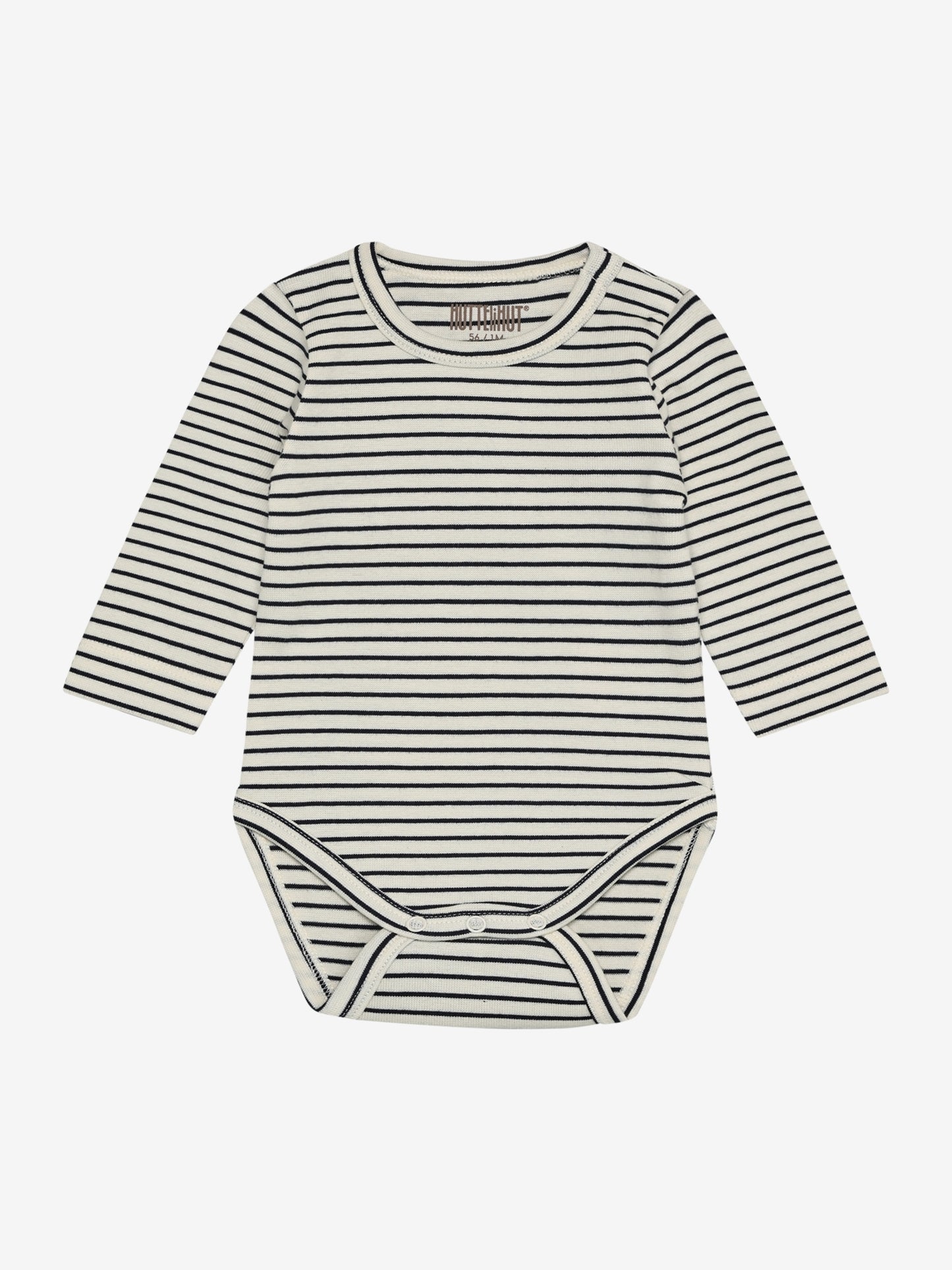Romper lange mouw - Biologisch katoen - Body LS YD Stripe - Navy Blazer - Huttelihut