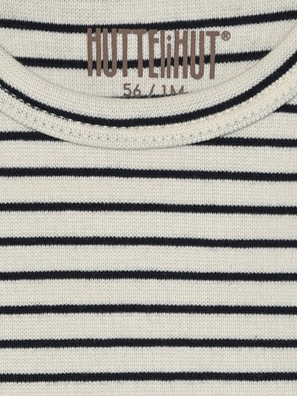 Romper lange mouw - Biologisch katoen - Body LS YD Stripe - Navy Blazer - Huttelihut