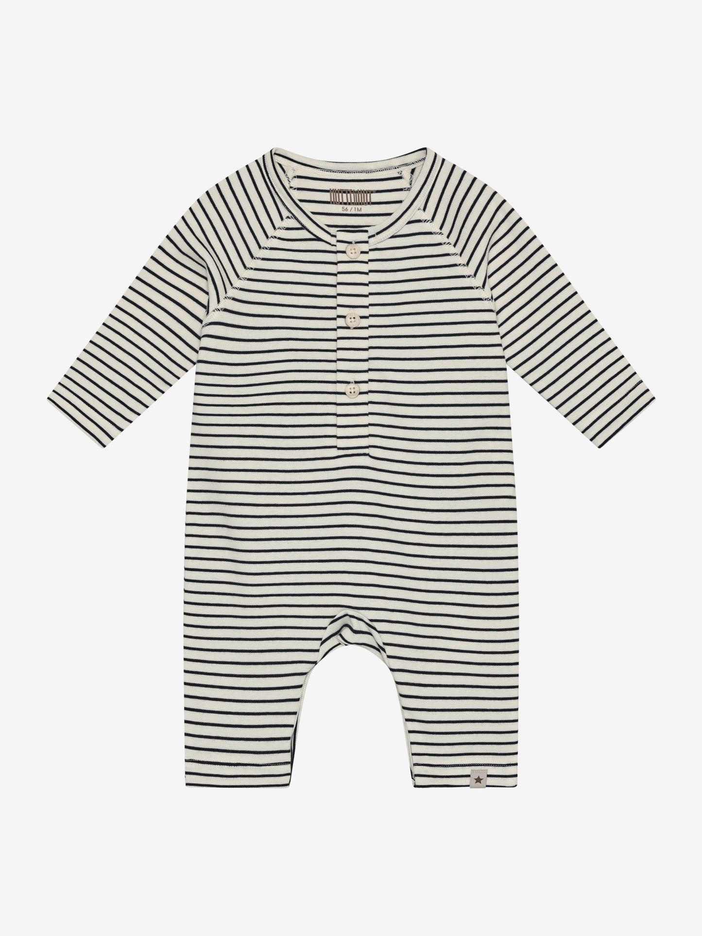 Boxpakje - Biolgisch katoen - Romper LS YD Stripe - Navy Blazer - Huttelihut