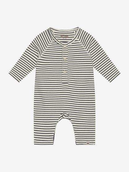Boxpakje - Biolgisch katoen - Romper LS YD Stripe - Navy Blazer - Huttelihut