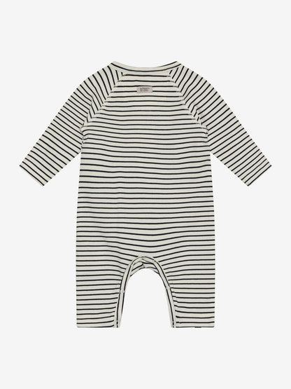 Boxpakje - Biolgisch katoen - Romper LS YD Stripe - Navy Blazer - Huttelihut