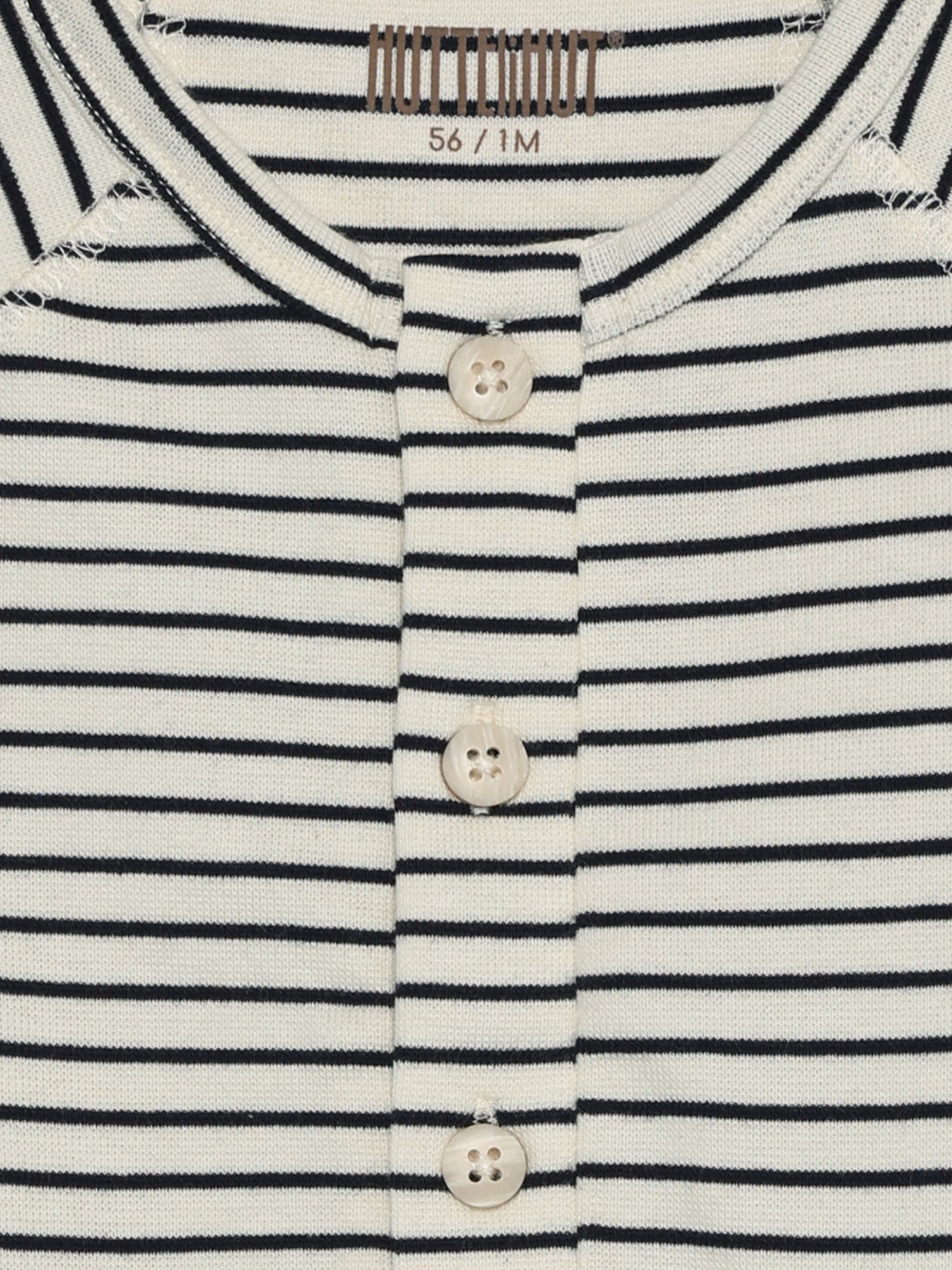 Boxpakje - Biolgisch katoen - Romper LS YD Stripe - Navy Blazer - Huttelihut