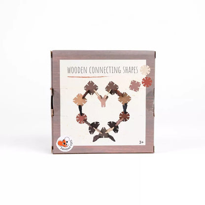 Wooden Connecting Shapes - 3+ years - Egmont Toys
