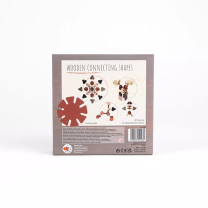 Wooden Connecting Shapes - 3+ years - Egmont Toys