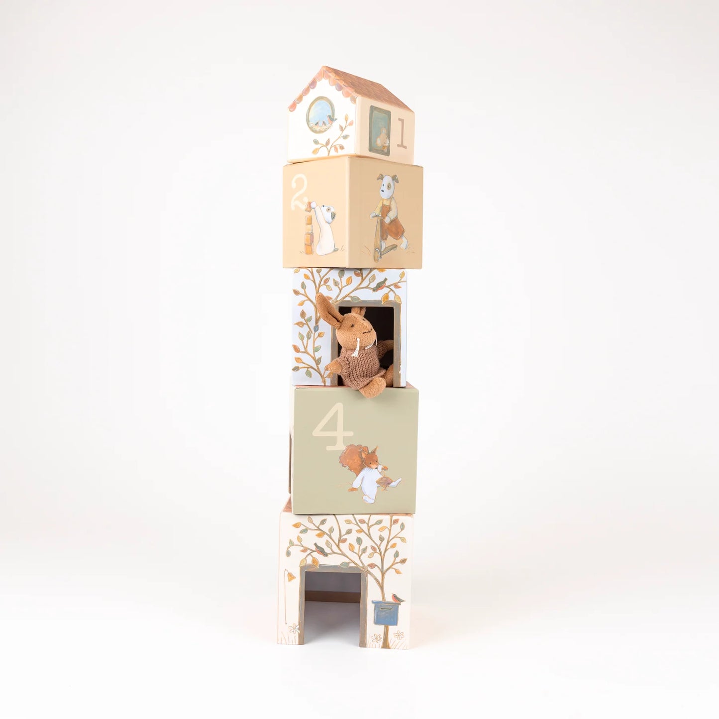 Lenny das Kaninchen Würfelhaus - Karton - 3+ Jahre - Egmont Toys