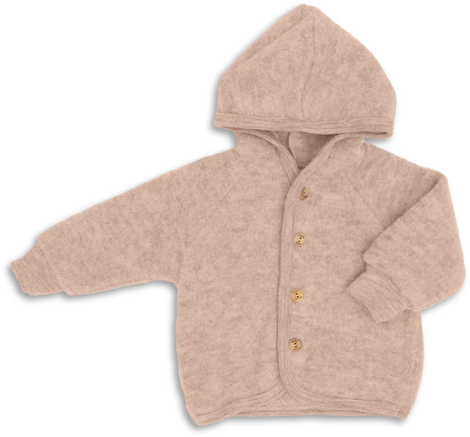 Jacket wool fleece - Organic merino wool - Engel Natur
