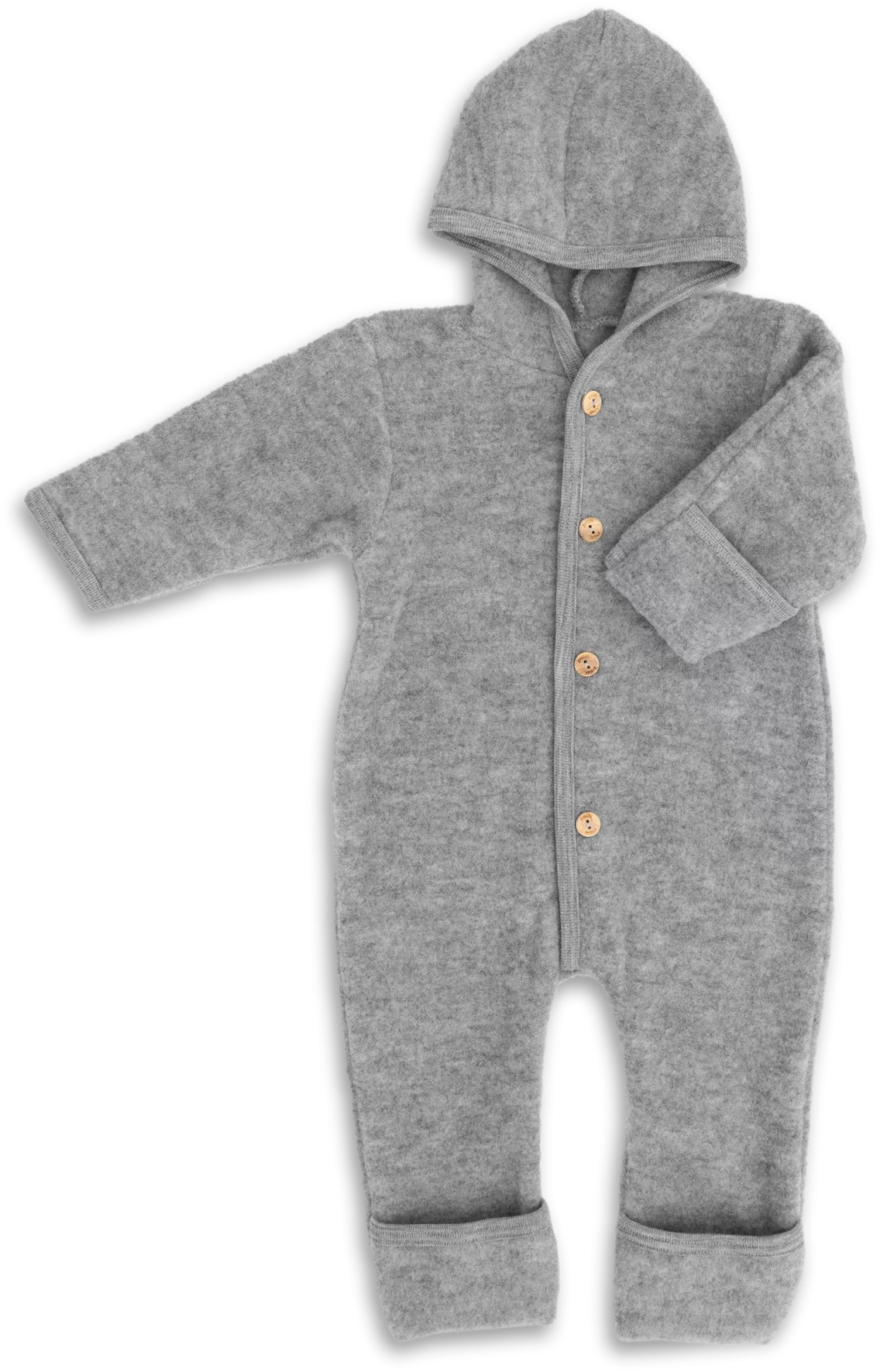 Buitenpak/jumpsuit - Biologische Wol fleece - Engel Natur
