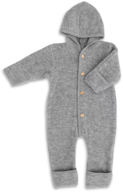 Buitenpak/jumpsuit - Biologische Wol fleece - Engel Natur