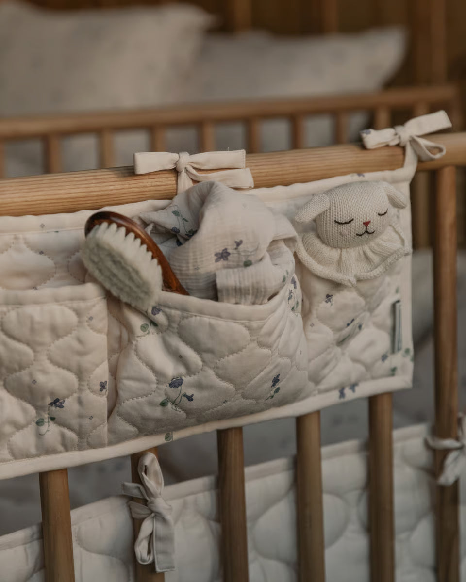 Viola Satin Quilted Bed Bag - Bedpocket - Garbo & Friends