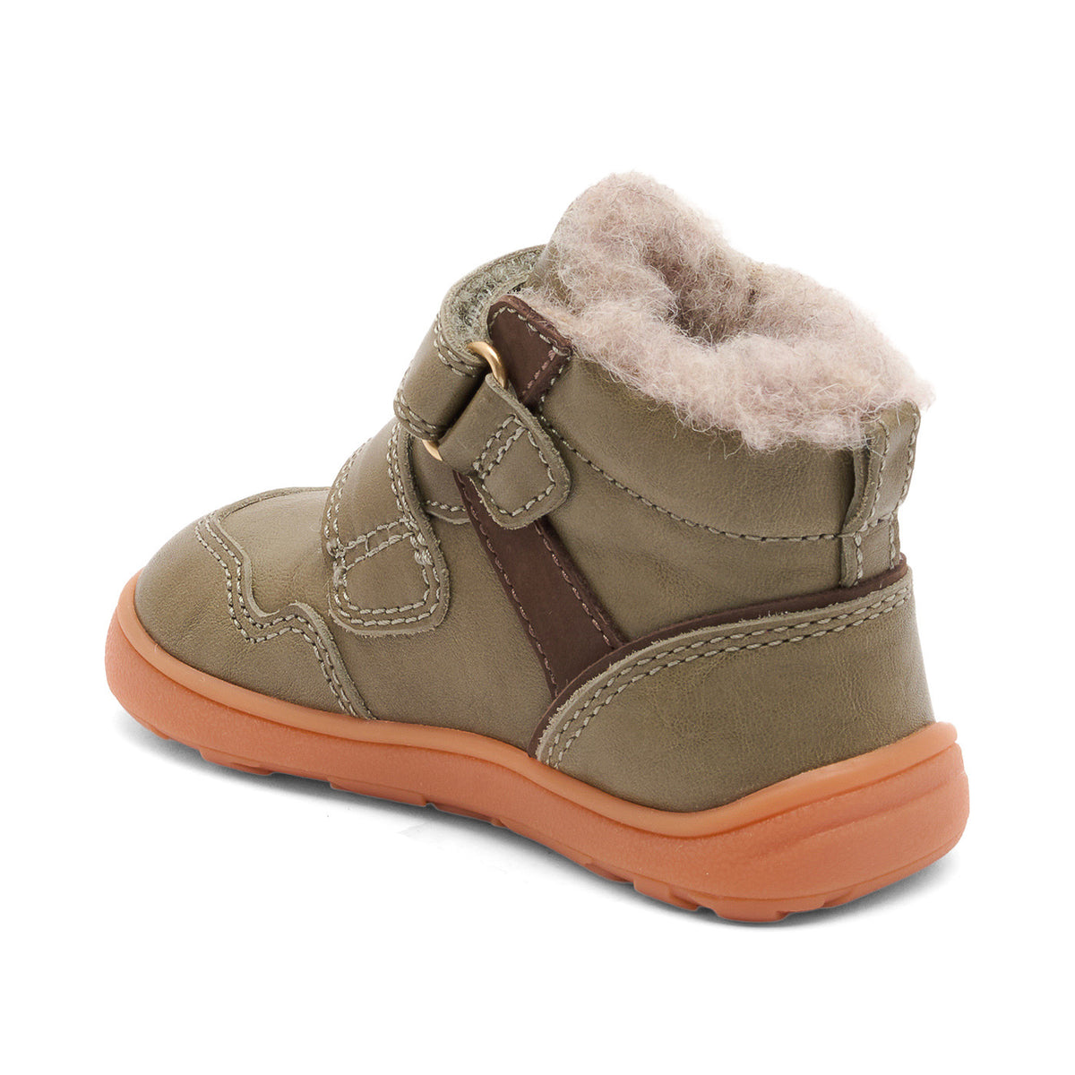 Barefoot Becky TEX Winterschoen – Sage – Waterdicht & Wol gevoerd – Bisgaard