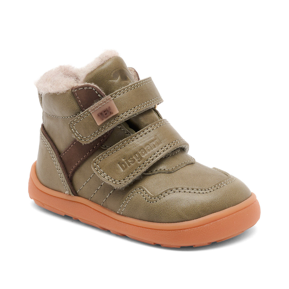 Barefoot Becky TEX Winterschoen – Sage – Waterdicht & Wol gevoerd – Bisgaard