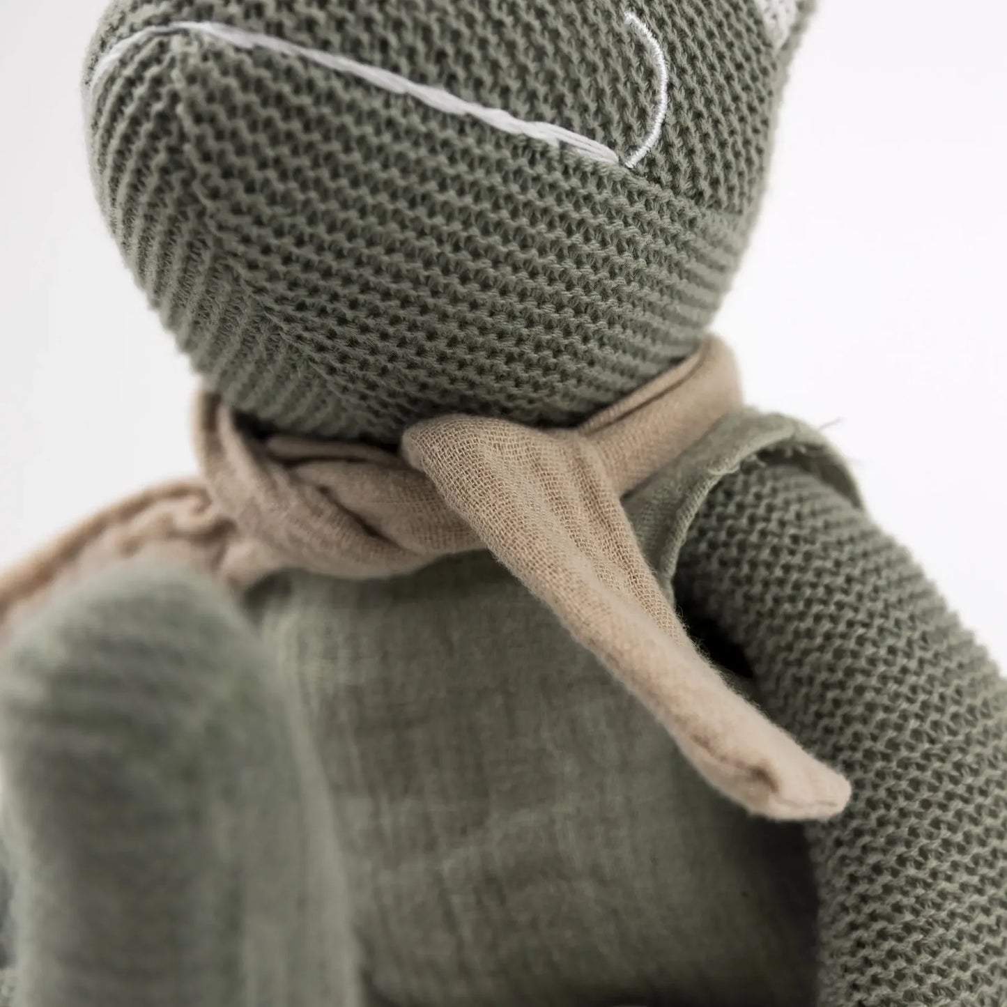 Jeremy de kikker - Katoenen knuffel met rammelaar - Egmont Toys