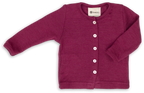 Baby Cardigan - Wool/Silk - Walnut - Baby Cardigan - Engel Natur
