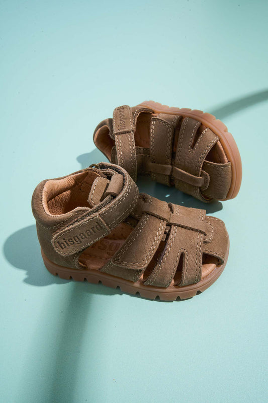 Ledersandalen Franz - Geschlossene Zehen - Earth/Braun - Bisgaard