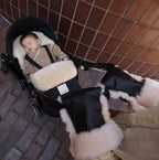 Milk Minipuff – Merino schapenvacht voetenzak voor reiswieg & Stokke YOYO – BINIBAMBA