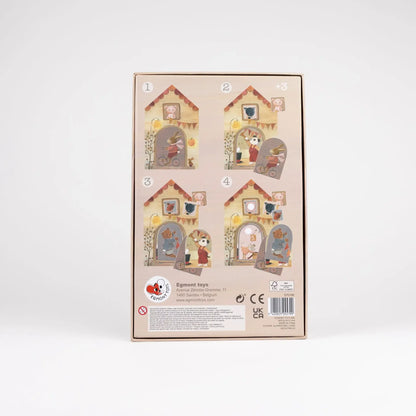 Multi-Layered Friends Puzzle - Lagenpuzzel voor kinderen - 3+ jaar - Egmont Toys
