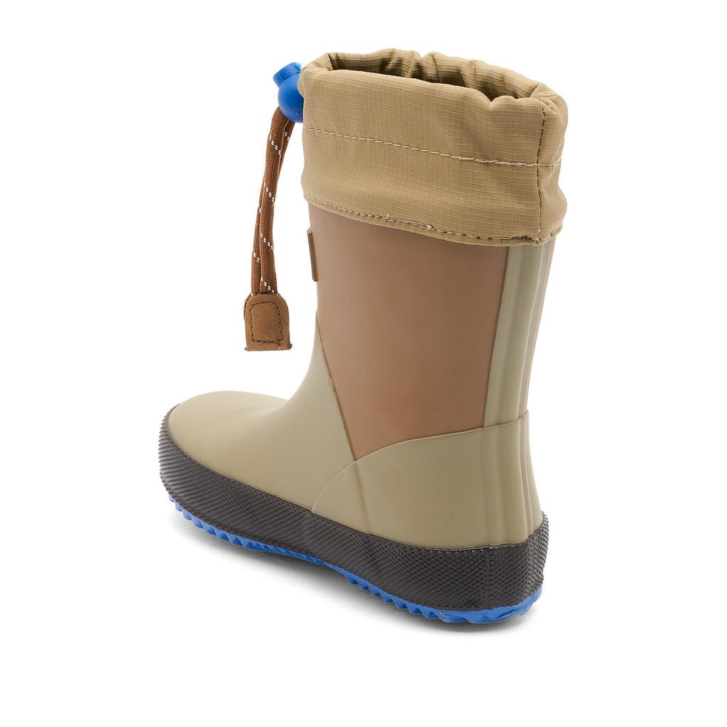 Thermo Rubber Boots – Khaki – Wol gevoerd – Bisgaard