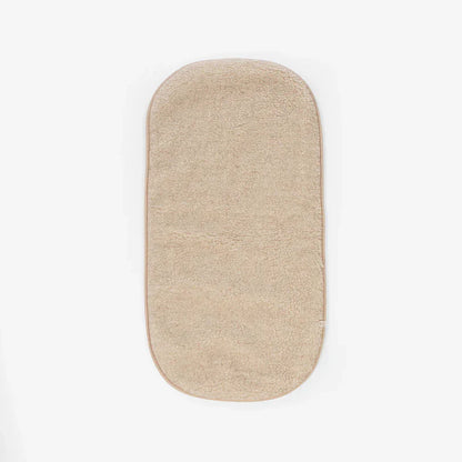 Wollunterlage - Matratzenschutz Wiege und Kinderwagen - Schurwolle - Beige - Alwero