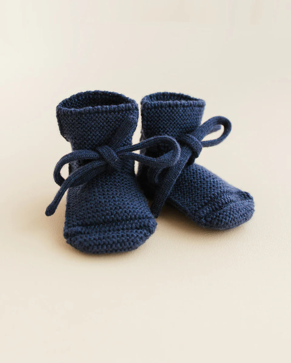 Booties – Babyschuhe – Merinowolle – HVID