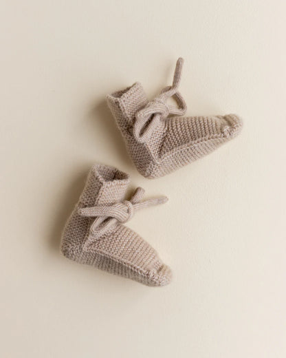 Booties – Babyschuhe – Merinowolle – HVID