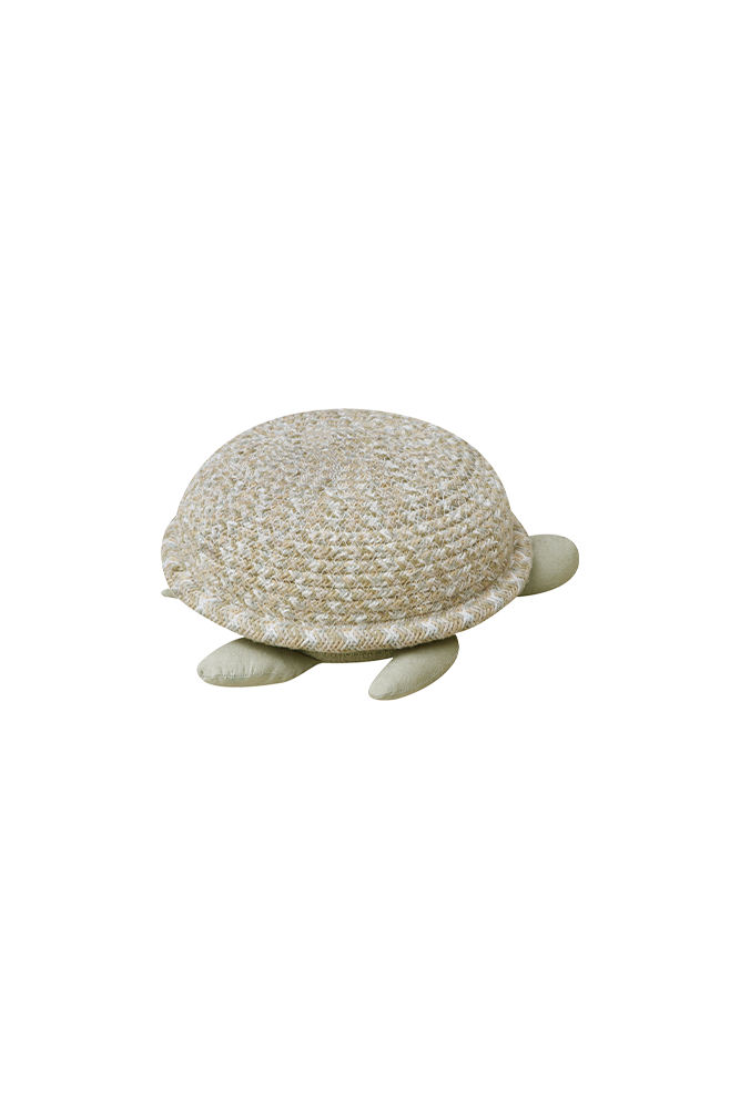 Basket Baby Turtle - Kleine opbergmand schildpad - Green - 22 × 25 × 10 cm - Lorena Canals - productfoto - afbeelding 3