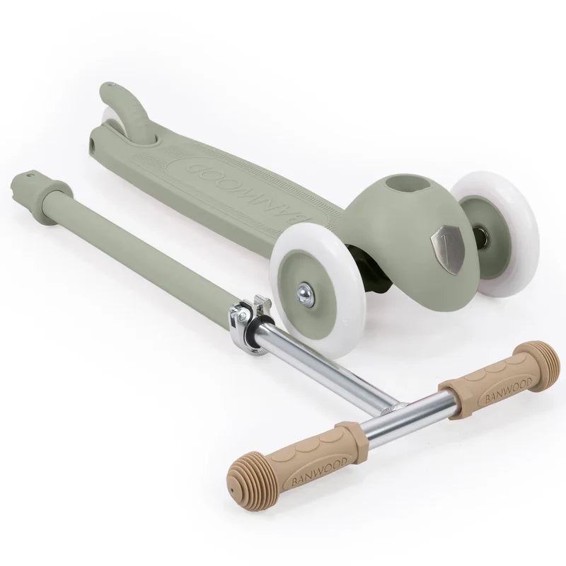 Eco step/scooter - Olive - 100% gerecycled materiaal - Banwood