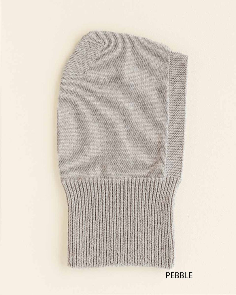 Balaclava Eddy - 100% extra fine Italiaanse merino wol - HVID
