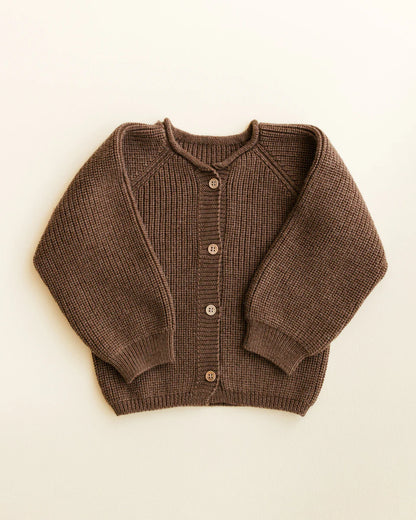 Knitted cardigan Inga - Seamless cardigan – Merino wool – HVID