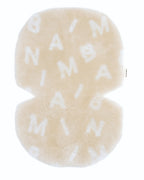Merino Wool Pram Liner Snuggler® - Alphabet - BINIBAMBA