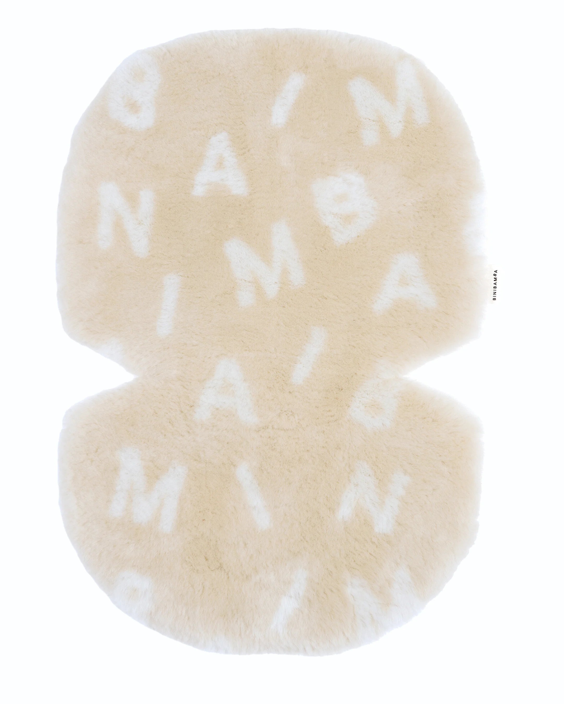 Merino Wool Pram Liner Snuggler® - Alphabet - BINIBAMBA