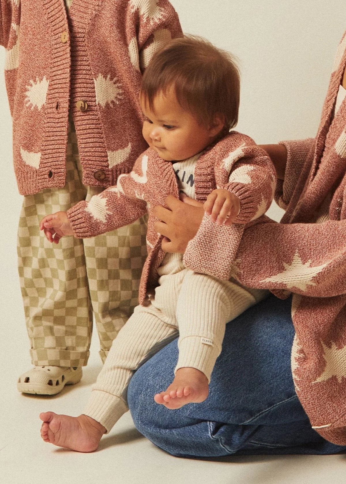 Moon Star Cardigan Russet – 100% Biologisch Katoen – Claude & Co