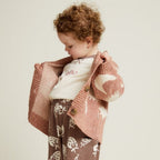 Moon Star Cardigan Russet – 100% Biologisch Katoen – Claude & Co