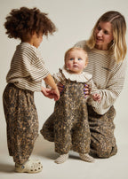 Emerson Leopard Trouser – Pantalon oversize léopard – 100 % coton biologique – Claude & Co