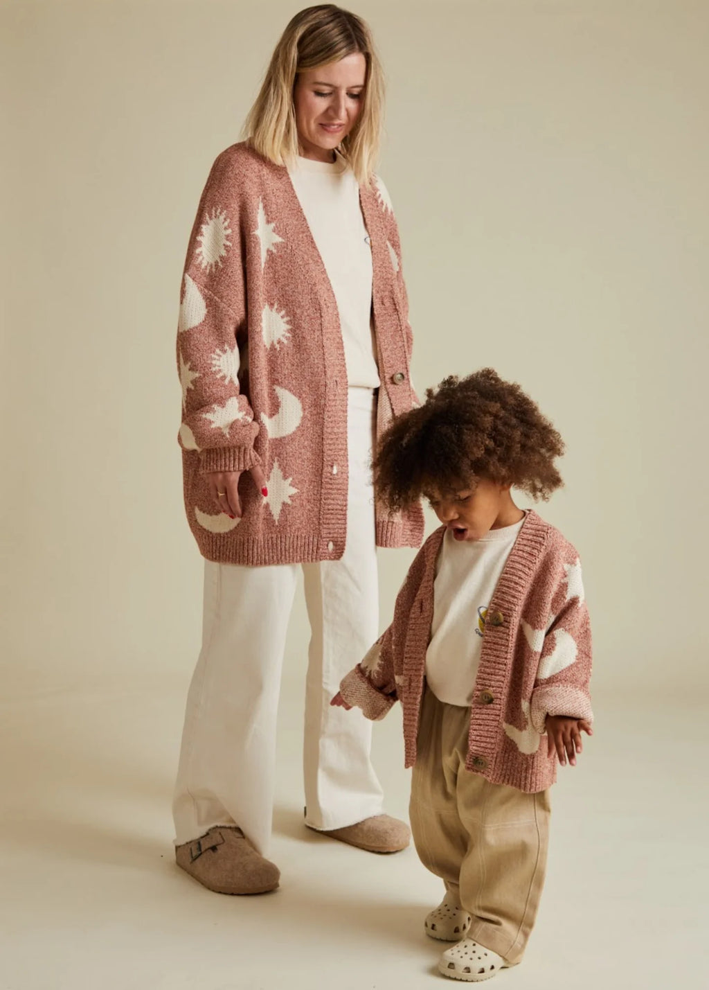 Moon Star Cardigan Russet – 100% Biologisch Katoen – Claude & Co