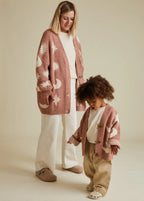 Moon Star Cardigan Russet – 100% Biologisch Katoen – Claude & Co