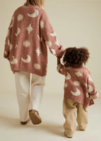 Moon Star Cardigan Russet – 100% Biologisch Katoen – Claude & Co