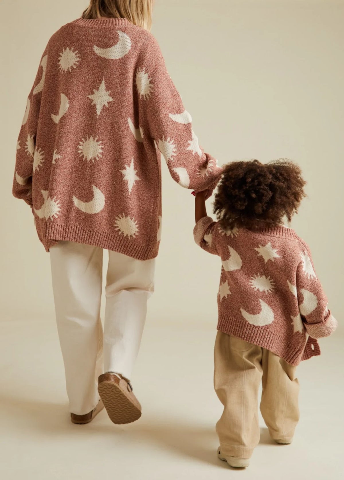 Moon Star Cardigan Russet – 100% Biologisch Katoen – Claude & Co