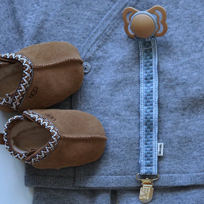 Schnullerkette Boston - Handgefertigt - Baby Bloom Clips