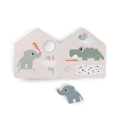 Interactive booklet 'Home' - Elphee's home board book - Deer friends - Colour mix - Done by Deer