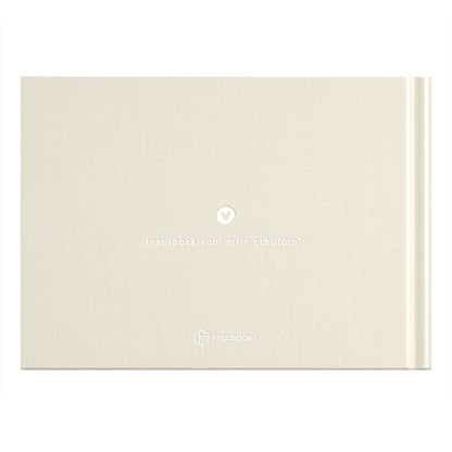 Babytagebuch - Meine Ultraschallbilder – Leinen Beige - Fyllbooks