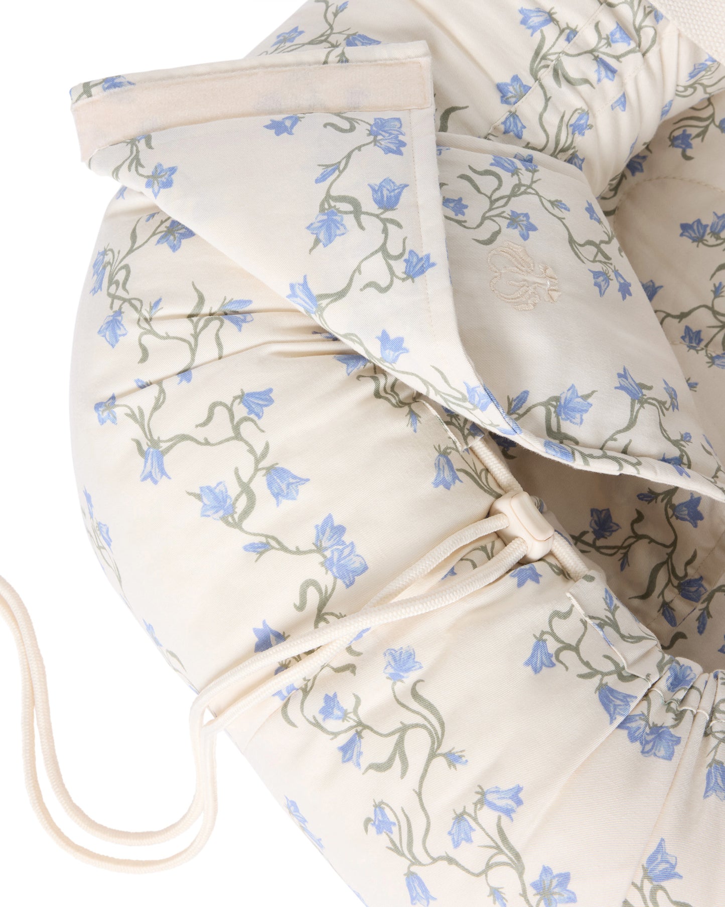 Baby Nest - Bellflower - Babylft - Biologisch katoen - Blauwe bloemen - Garbo & Friends