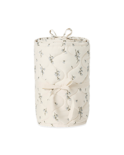 Bettumrandung - Satin Quilted Crib Bumper - Bio-Baumwolle - Bluebell - Garbo & Friends