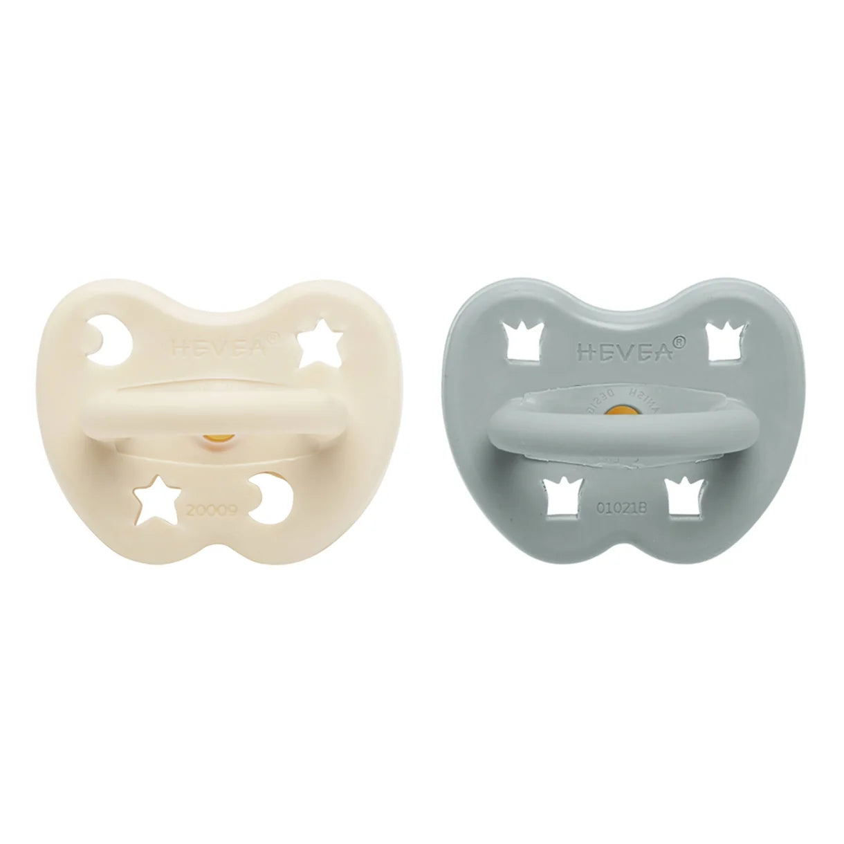 Schnuller - Naturkautschuk - 3-36 Monate - 2er-Pack - Rund - Hevea