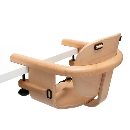 HIKO Baby Tischsitz - Holz-Tischsitz - Ab 6 Monate bis 15 kg - Charlie Crane