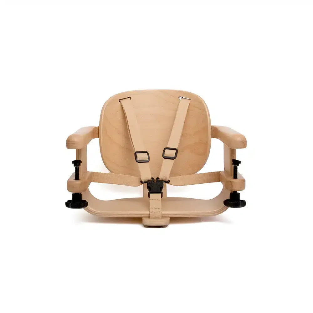 HIKO Baby Tischsitz - Holz-Tischsitz - Ab 6 Monate bis 15 kg - Charlie Crane