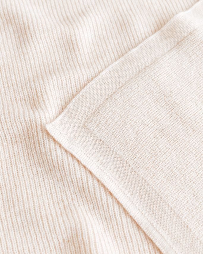 Babydecke - Felix Blanket - Merinowolle - HVID