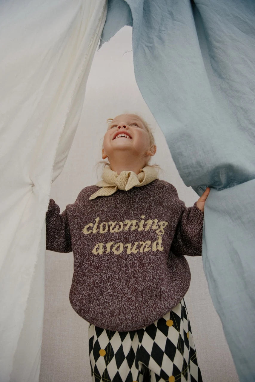 Lori Clowning Around – Strickpullover – 100% Bio-Baumwolle – Claude & Co